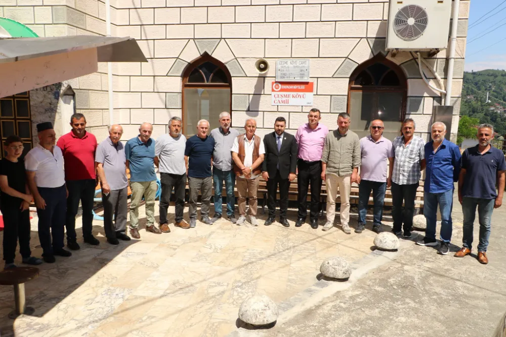 Rize İl Genel Meclisi, Çeşme köyünde yatırımları değerlendirdi ve halkın taleplerini dinledi