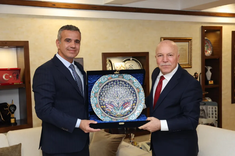 Başkan Sekmen, Türkiye Çevre Ajansı Başkanı Prof. Dr. Ferhat Pirinçci’yi Ağırladı