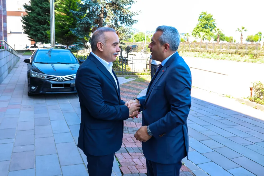 Vali Baydaş’tan Cumhuriyet Başsavcısı Mehmet Patlak’a Veda Ziyareti