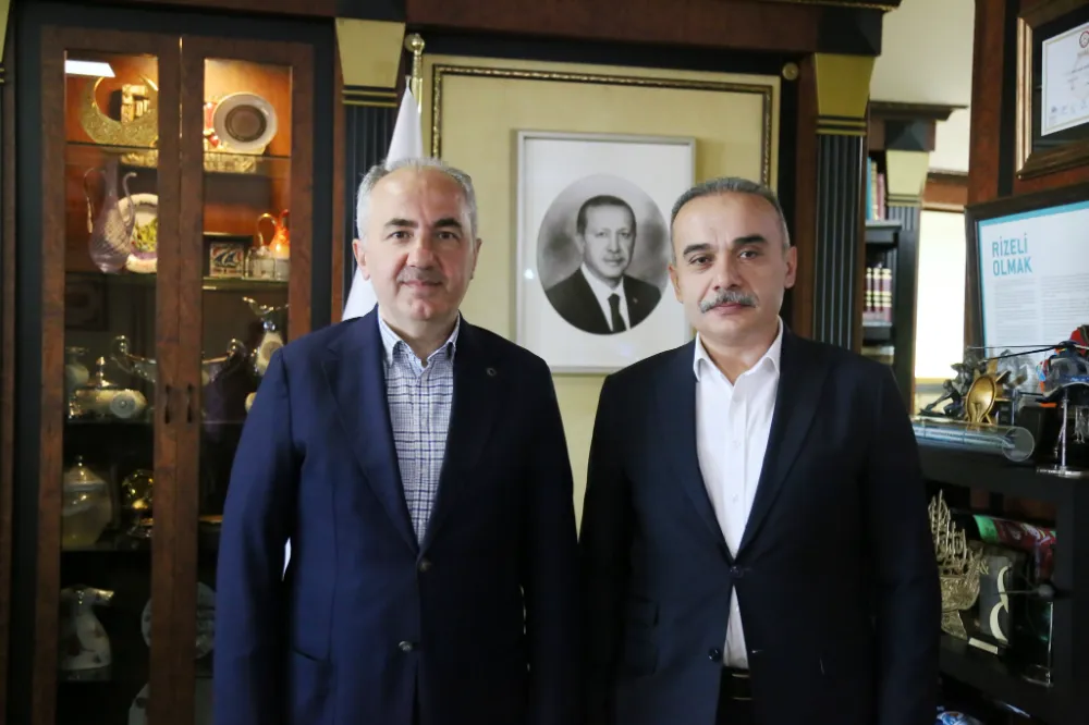 Rize Cumhuriyet Başsavcısı Mehmet Patlak’tan Veda Ziyareti