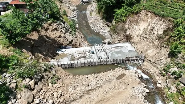 DSİ 22. Bölge Müdürlüğü Rize’de Taşkınlara Karşı Harekete Geçti