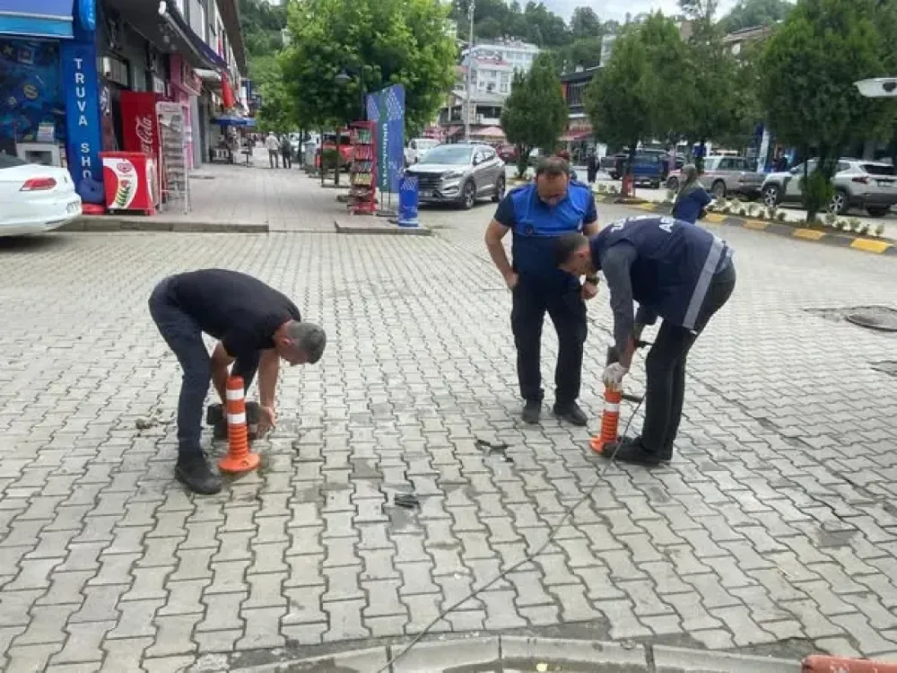 Engelli Geçitlerinde Güvenlik İçin Dubalama Uygulaması Başlatıldı