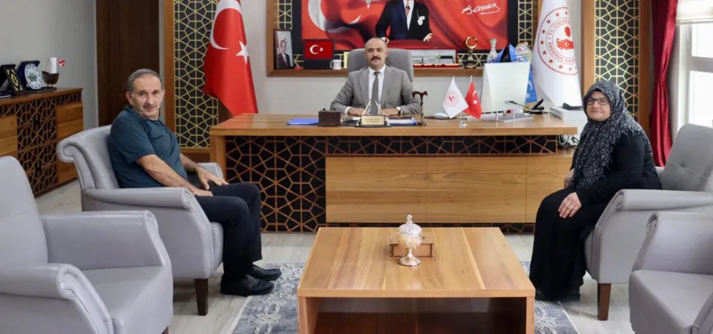 Şehit Ailesinden Ardanuç Kaymakamı Alparslan Sözen’e Ziyaret