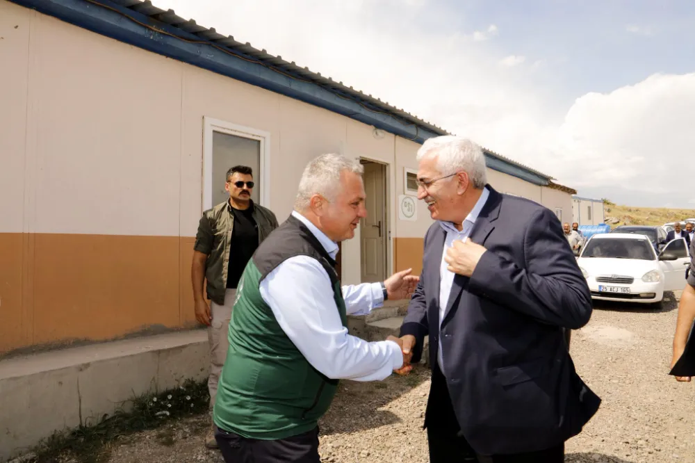 Hınıs Başköy Barajı Şantiyesinde Proje Bilgilendirme Ziyareti Gerçekleştirildi