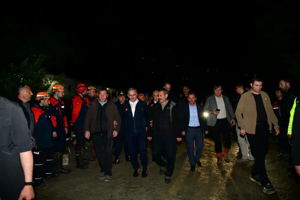 Hüseyin Aydın için arama çalışmaları sürüyor, Bakan ve Vali aileyi ziyaret etti