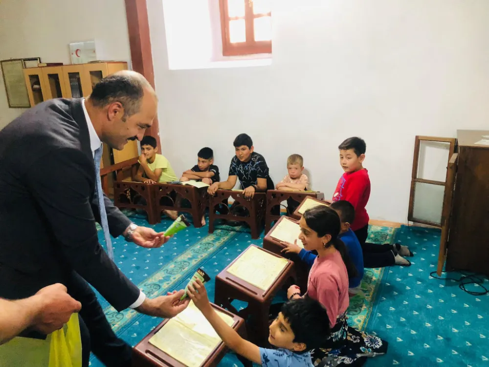 Kaymakam Alparslan Sözen’den Kur’an Kursu Ziyareti
