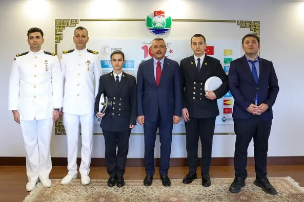 Rize Valisi Baydaş, Kabotaj Bayramı Ziyaretçilerini Kabul Etti