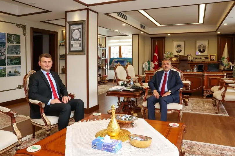 FINDIKLI KAYMAKAMI AYDOĞDU’DAN VALİ BAYDAŞ’A ZİYARET
