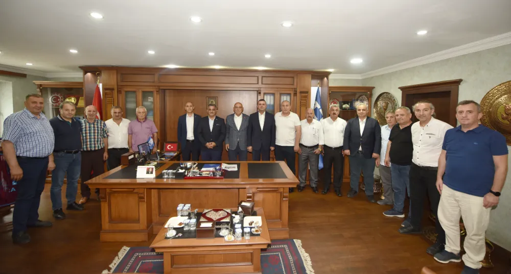 MHP Trabzon İl Başkanı Sivrikaya’dan TESOB’a Ziyaret