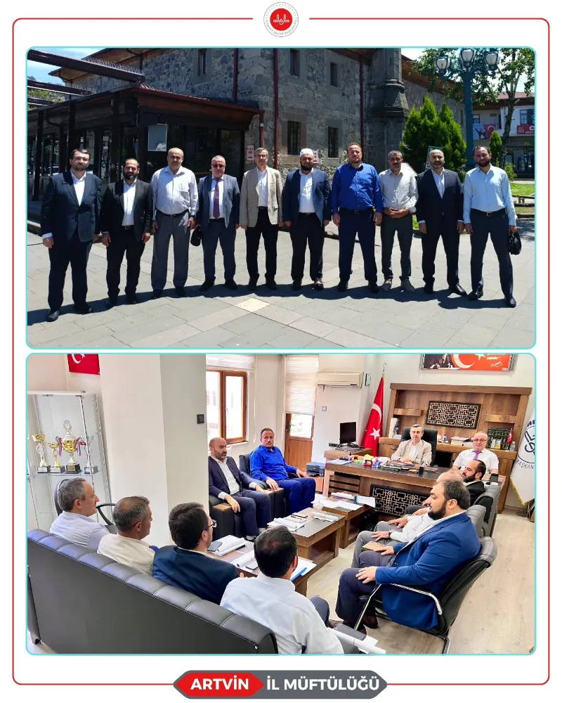 İlçe Müftüleri Toplantısı Arhavi’de Yapıldı