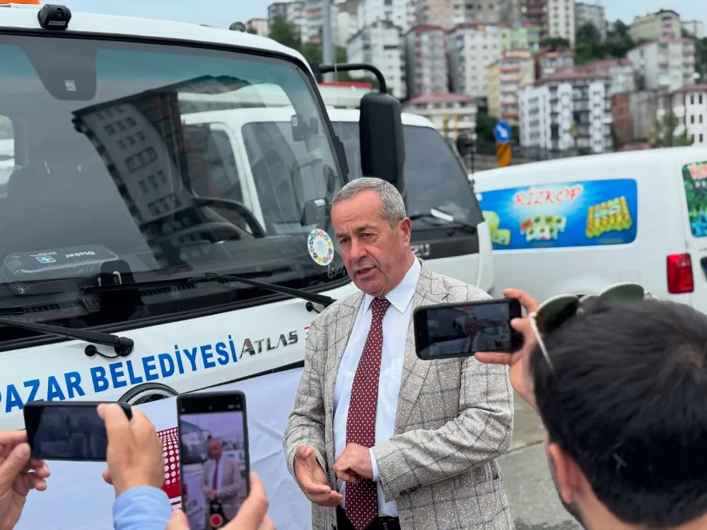 Pazar Belediyesi Araç Filosunu Güçlendirmeye Devam Ediyor
