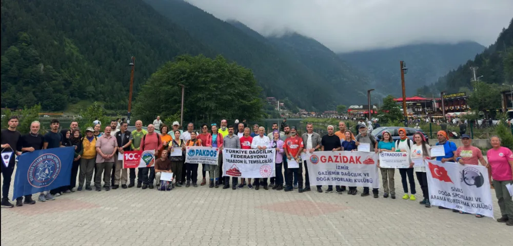 Çaykara’da Demirkapı Dağcılık Şenliği Tamamlandı