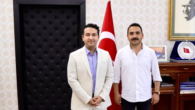 Mülkiye Müfettişi Mustafa Uğur ÖZERDEN’den Murgul Kaymakamı Zafer ŞAHİN’e Ziyaret