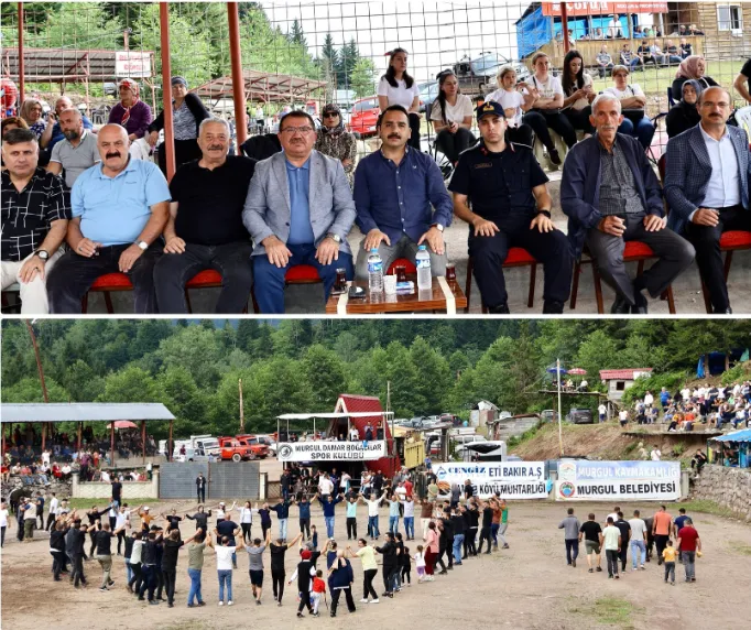 Murgul’da Geleneksel Boğa Güreşleri Festivali Coşku İle Gerçekleşti
