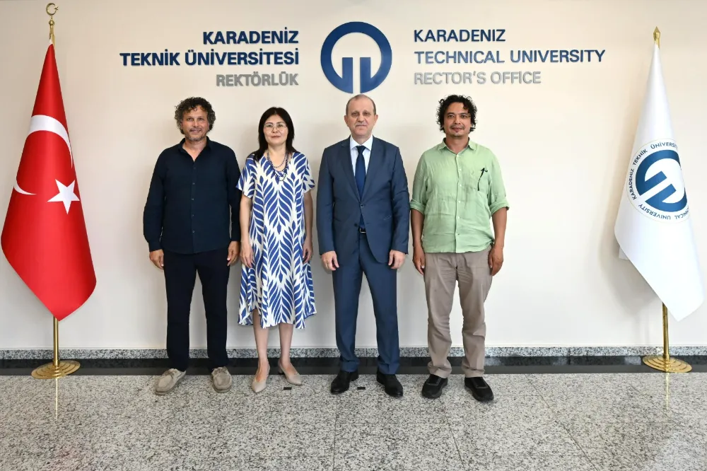 KTÜ, Kazakistan’dan Gelen Heyeti Ağırladı