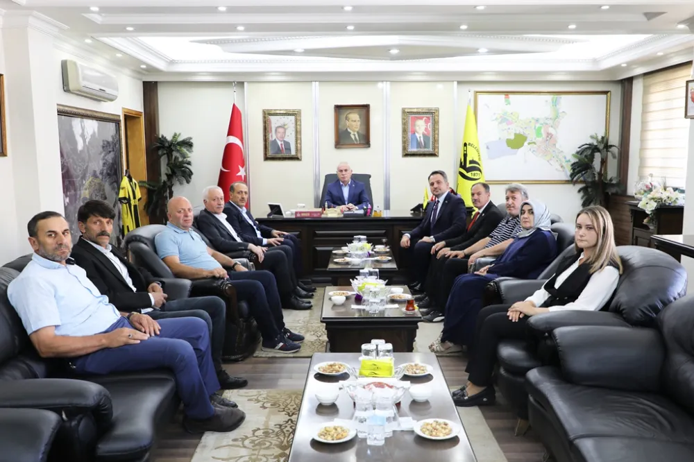 Bakan Yardımcısı Eminoğlu Bayburt’ta Başkan Memiş ile Bir Araya Geldi