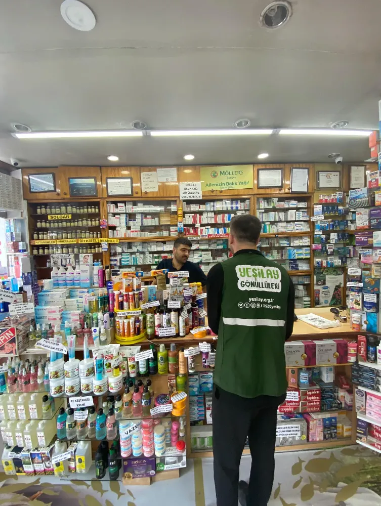 Rize Yeşilay, eczanelerle bağımlılık bilinci oluşturuyor