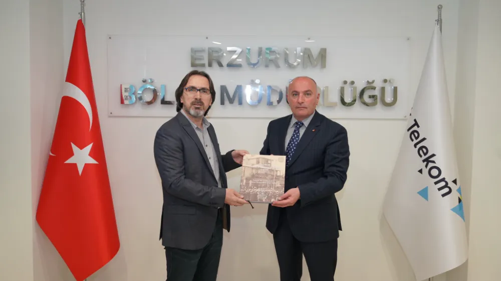 Başkan Özakalın’dan Türk Telekom Bölge Müdürü Yazıcı’ya Nezaket Ziyareti