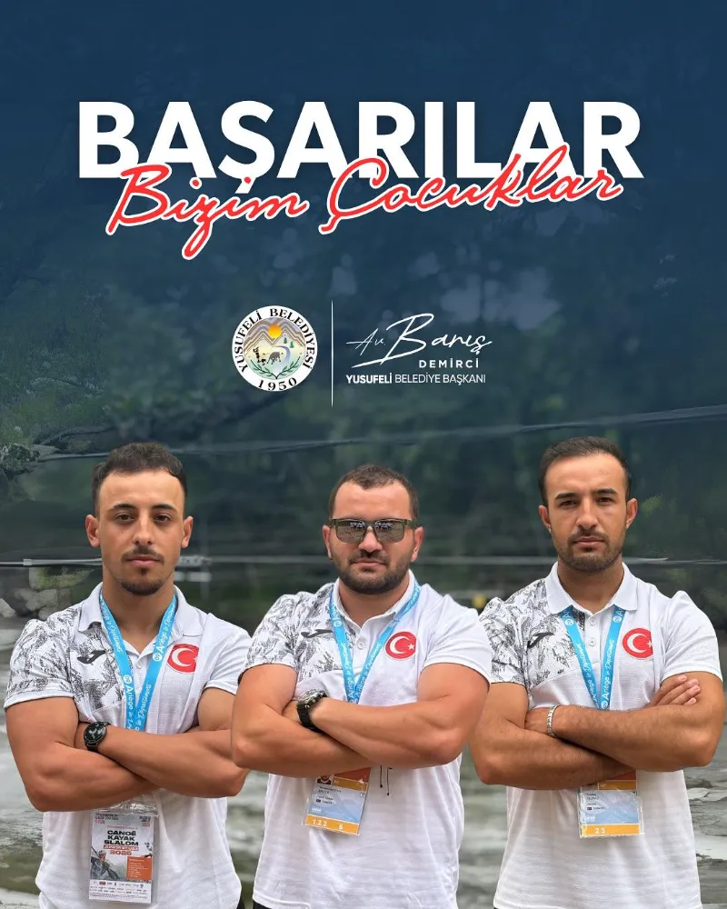 Yusufeli’nden Dünya Şampiyonası’na Milli Gurur: Kano Slalom’da Türkiye’yi Temsil Edecekler