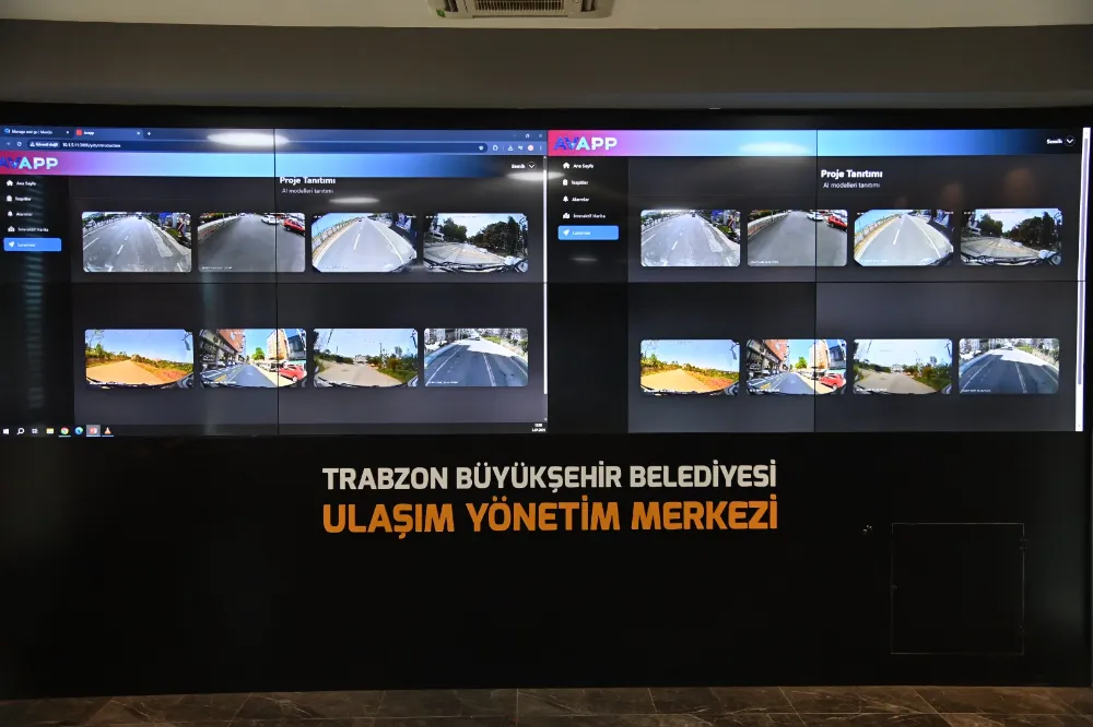 TRABZON’DA YAPAY ZEKA DESTEKLİ YOL BAKIM PROJESİ BAŞLADI