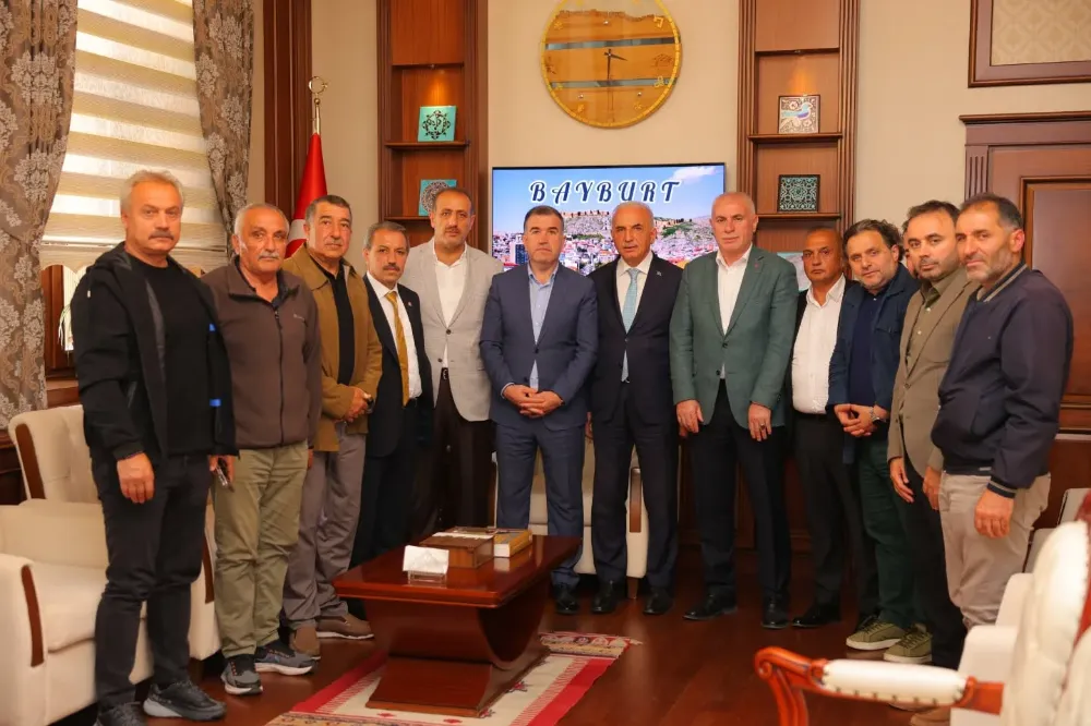 Bayburt Valisi, Misafirlerle Gelecek Projeleri Üzerine İstişarelerde Bulundu