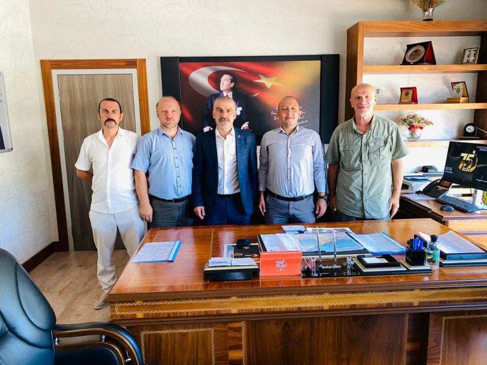 BBP Rize İl Başkanlığı’ndan Karayolları Rize 103. Şube Şefi Burak Şara’ya Ziyaret