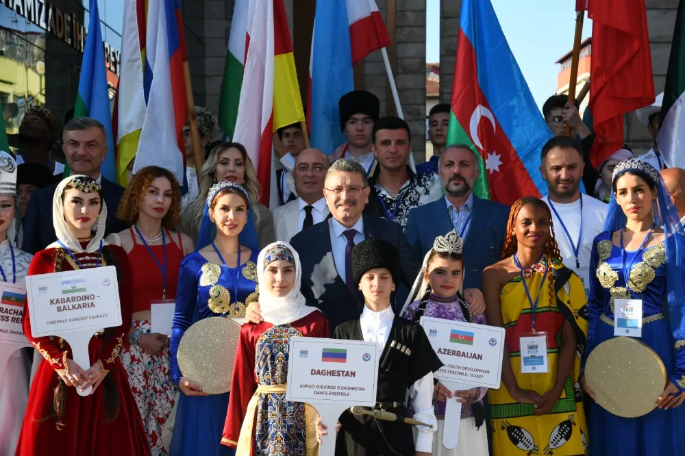 36 Ülke Trabzon’da Horon İle El Ele