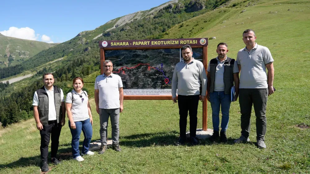 Artvin Orman Bölge Müdürlüğü Ekosistem Projelerini Yerinde İnceledi