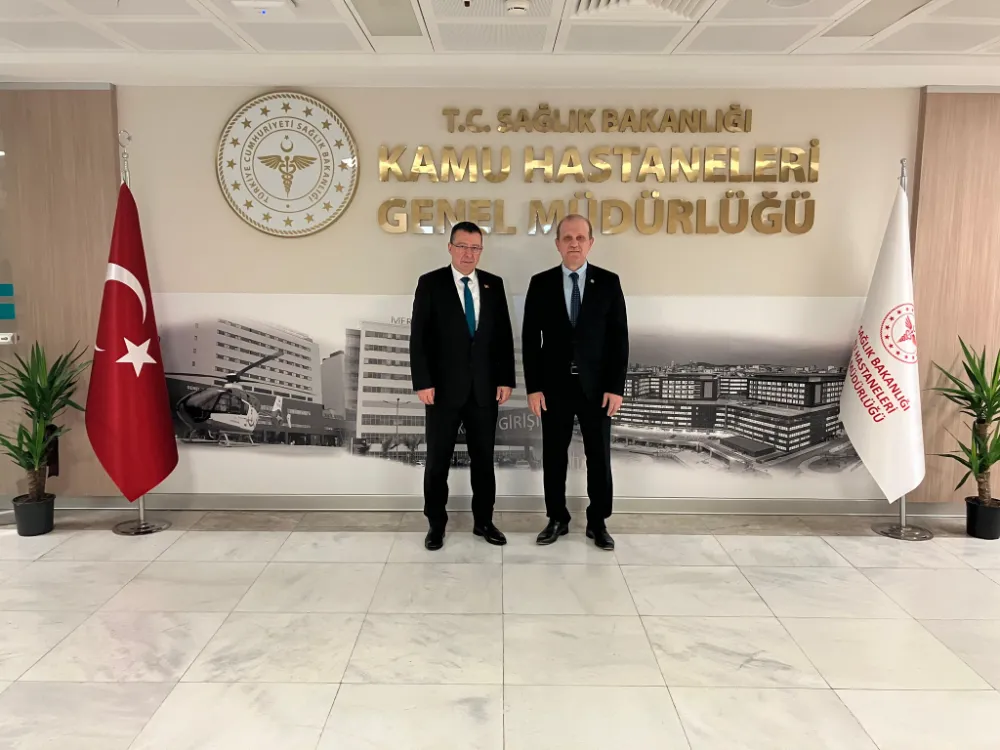 KTÜ Rektörü Prof. Dr. Çuvalcı’dan Dr. Hakan Usta’ya ‘Hayırlı Olsun’ Ziyareti