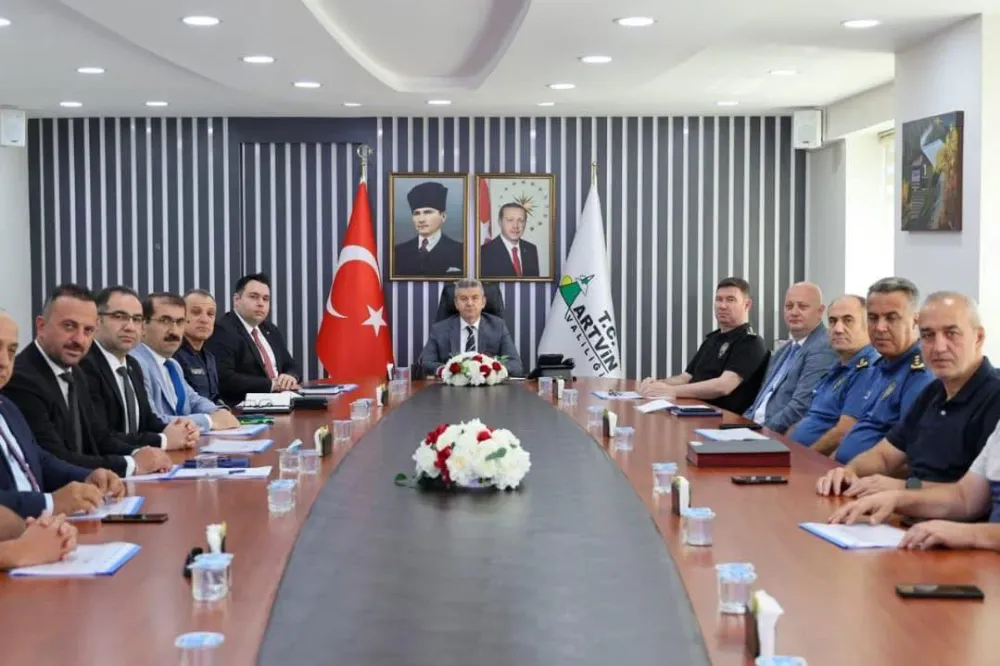 Artvin’de İl Spor Güvenliği Toplantısı Gerçekleştirildi