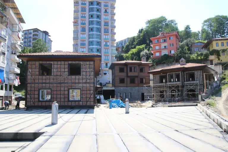 Rize’de Kültür ve Sanat Sokağı Çalışmaları Devam Ediyor