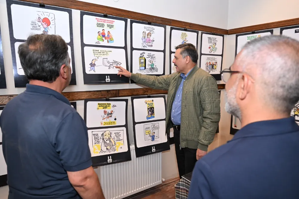 Vali Çiftçi, Fırfırik Dergisi Atölyesini Ziyaret Etti