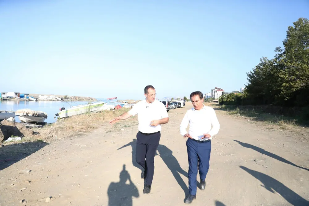 Akçaabat Söğütlü Sahilinde Su Sporları Merkezi Kuruluyor