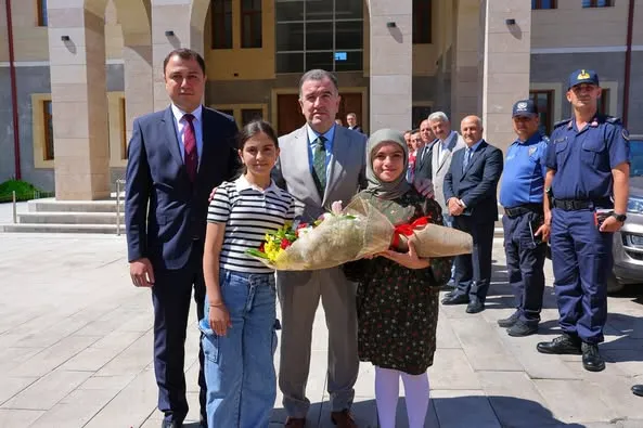 Bayburt Valisi Eldivan’dan Aydıntepe Kaymakamı Ertuğrul Bayram’a Hayırlı Olsun Ziyareti