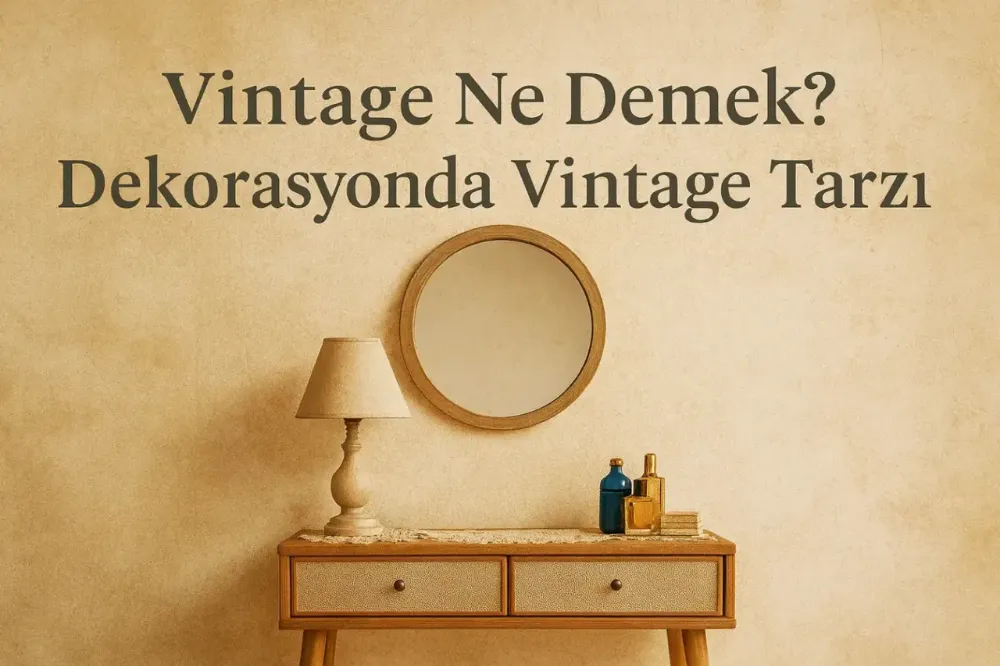 Vintage Ne Demek? | Anlamı ve Kullanım Alanları