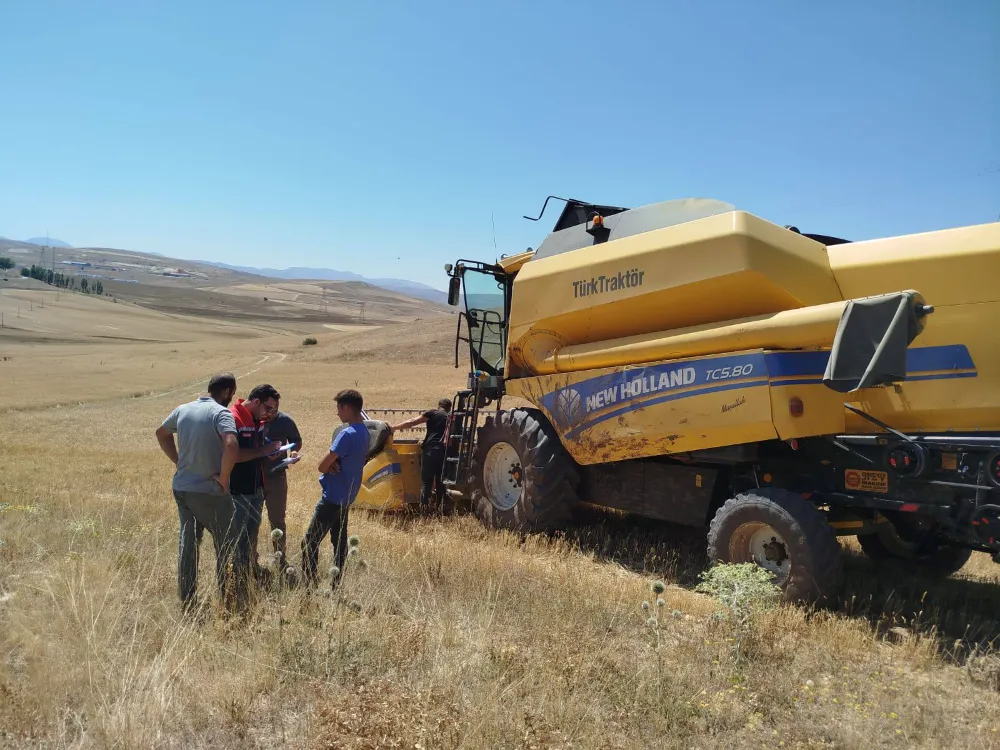 Bayburt’ta Hububatta Dane Kaybını Önleme Çalışmaları Sürüyor