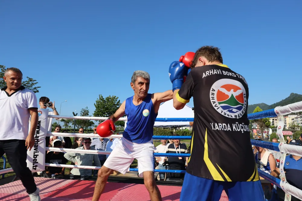 Arhavi’de Heyecan Dolu Festival Boks Turnuvası Büyük İlgi Gördü!