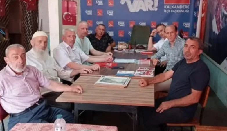 Saadet Partisi Kalkandere’de Haftalık Toplantısını Gerçekleştirdi