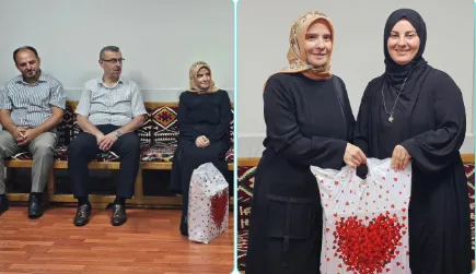 Artvin İl Müftülüğü Personeli Suna Öztürk İçin Veda Programı Düzenledi