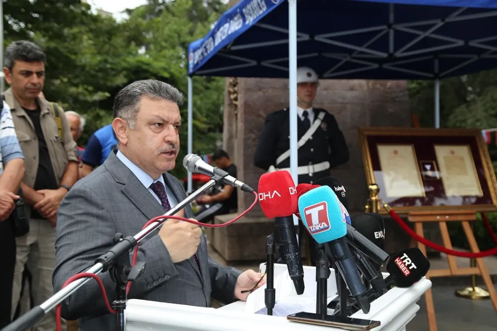 Trabzon’a 101 Yıl Sonra İstiklal Madalyası Takdim Edildi