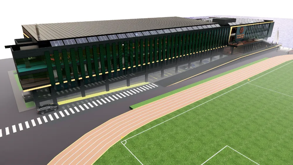 Rize Spor Kompleksi İnşaatında Çalışmalar Hızla Devam Ediyor
