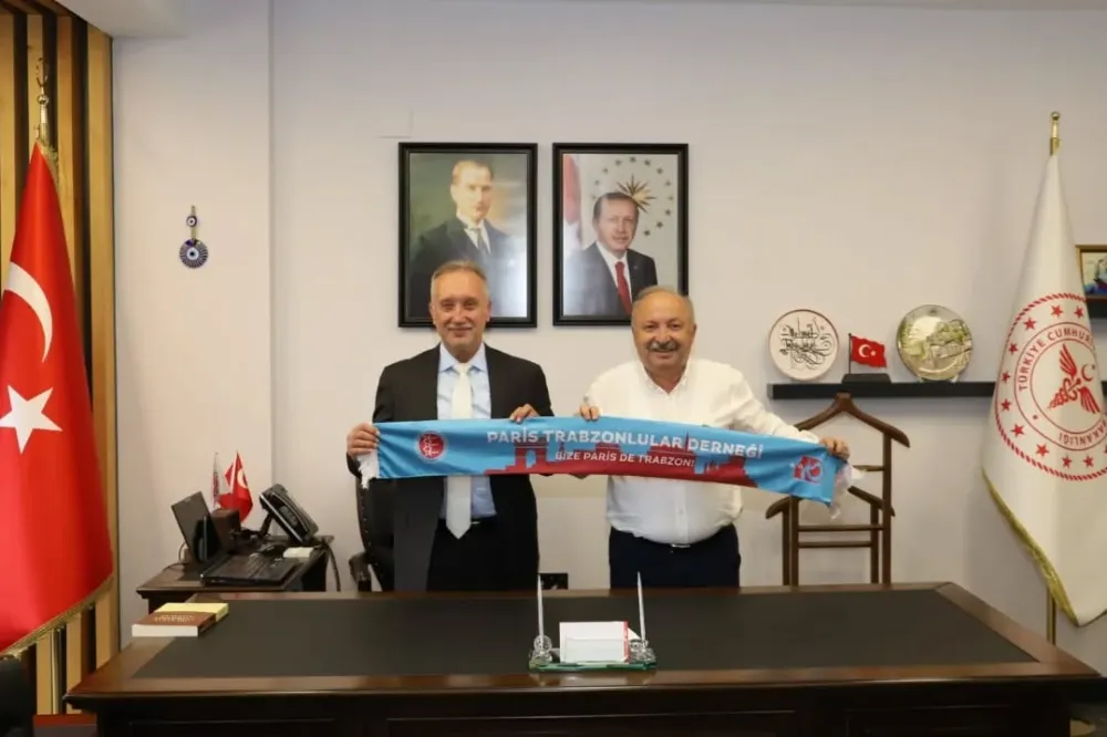 Trabzon İl Sağlık Müdürü Dr. Mehmet Topsakal’a Hayırlı Olsun Ziyareti