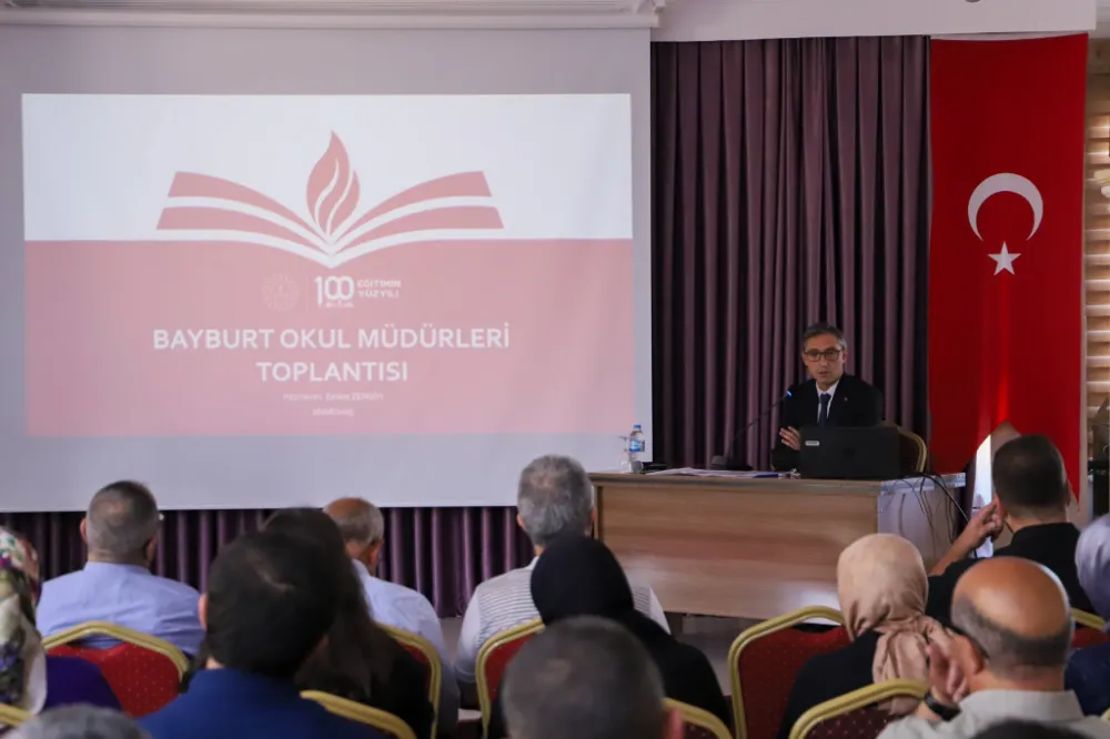 Bayburt’ta 2025-2026 Eğitim-Öğretim Yılına Hazırlık Toplantısı Gerçekleştirildi