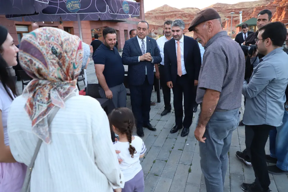 Aile ve Sosyal Hizmetler Bakan Yardımcısı Zafer Tarıkdaroğlu Narman’da Ziyaretlerde Bulundu