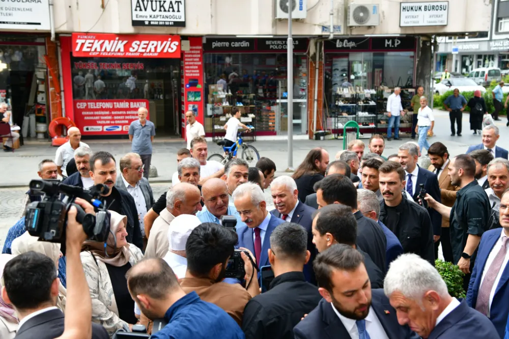 Bakan Uraloğlu ve Vali Yıldırım’dan Of Belediyesi Ziyareti