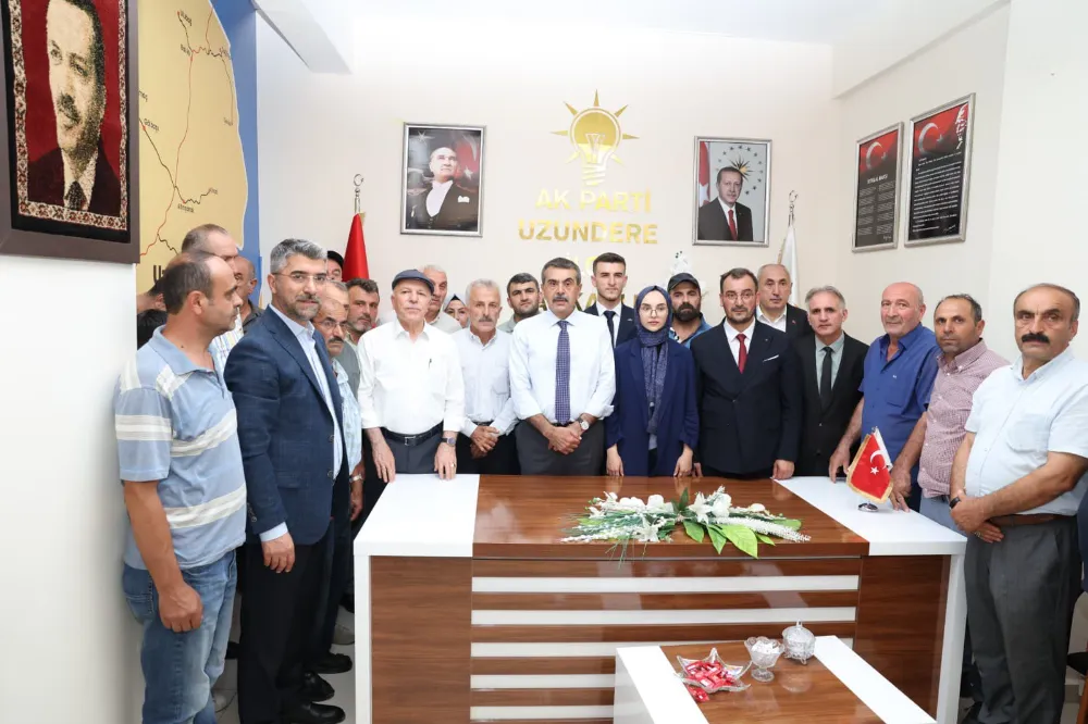 Erzurum Büyükşehir Belediye Başkanı’ndan AK Parti Uzundere İlçe Başkanlığı Ziyareti Paylaşımı