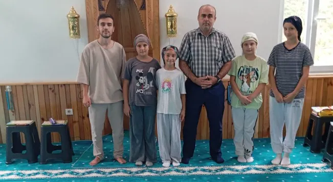 Murgul İlçe Müftüsü Musa Kazım Demir Yaz Kur’ân Kurslarını Ziyaret Etti