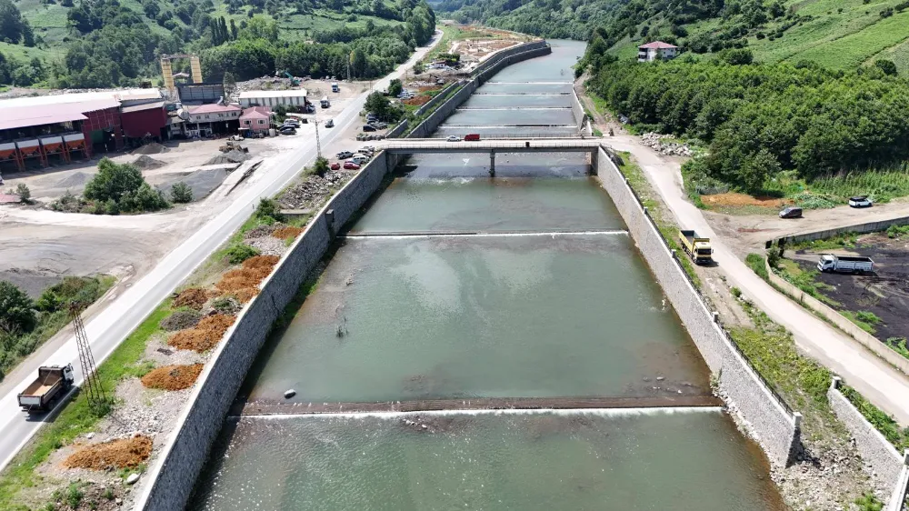 Rize’nin Pazar İlçesinde Taşkın Riskleri Azaltılıyor