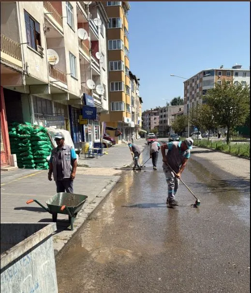 Oltu Belediyesi, Şehir Estetiğini Artırırken Temizlik ve Sağlığı Ön Plana Çıkarıyor
