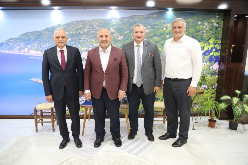 Rize Çayeli Belediyesi’ne Makam Ziyareti